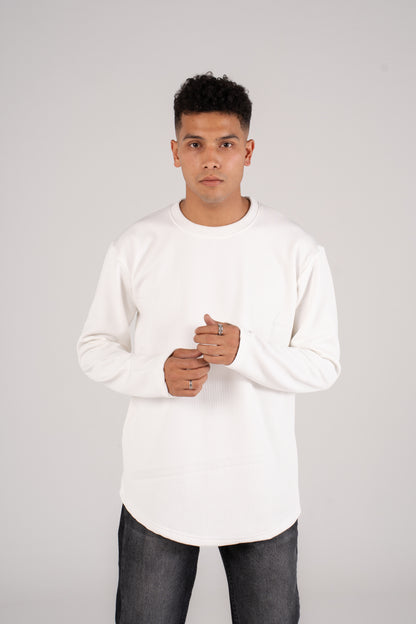 Ribbed Melton Winter basic - بيزك شتوي مضلع