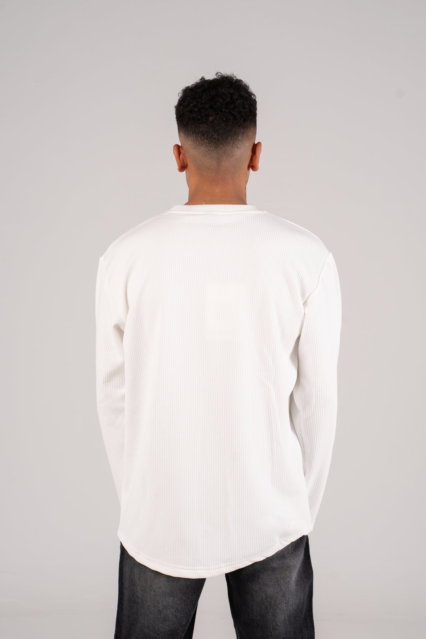 Ribbed Melton Winter basic - بيزك شتوي مضلع