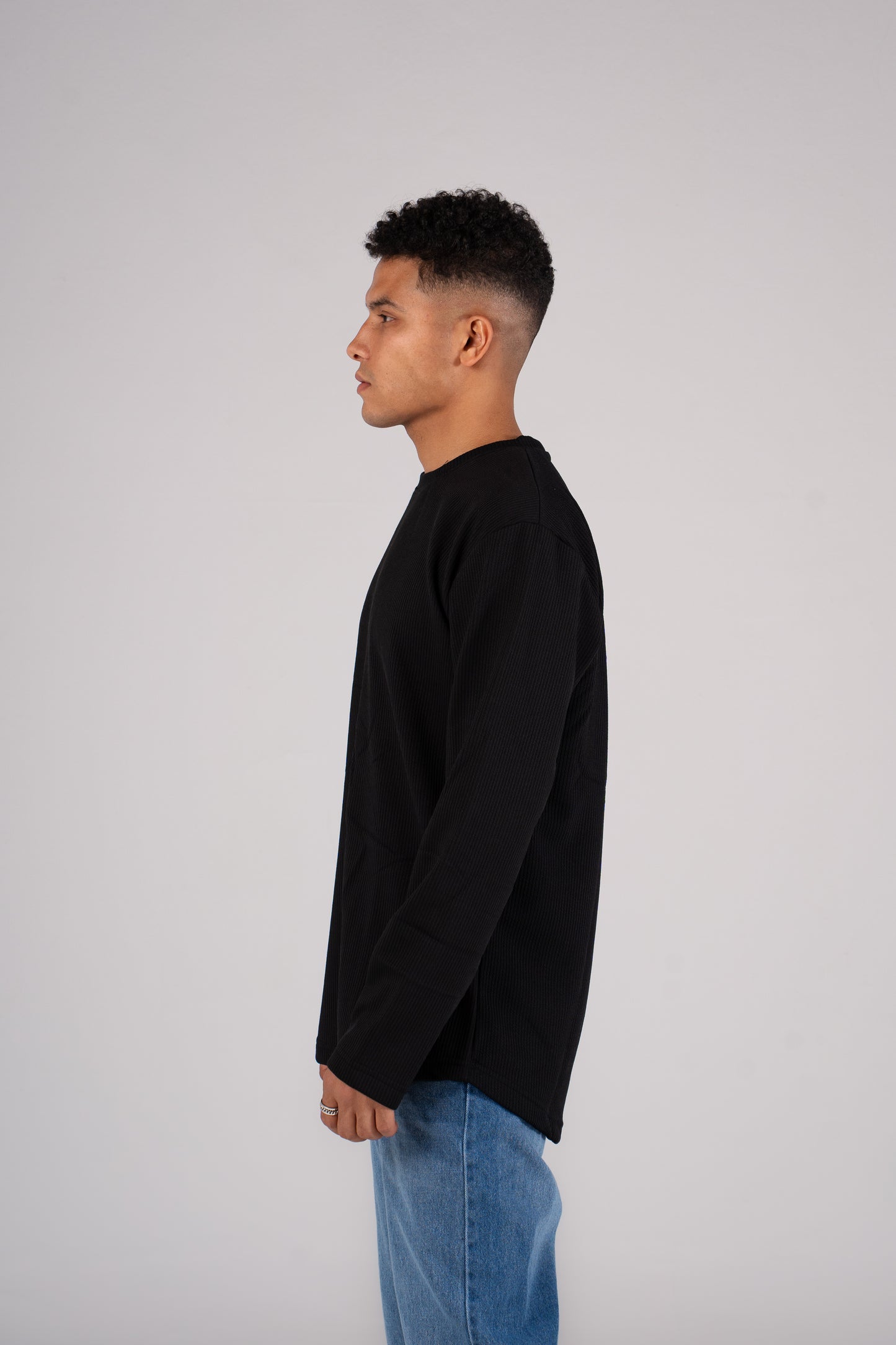 Ribbed Melton Winter basic - بيزك شتوي مضلع