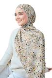 Printed Chiffon Crepe Scarf