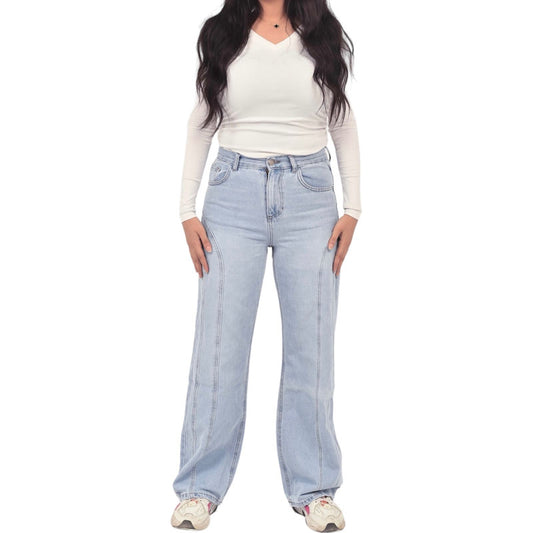 Straight-Leg Cowboy Jeans