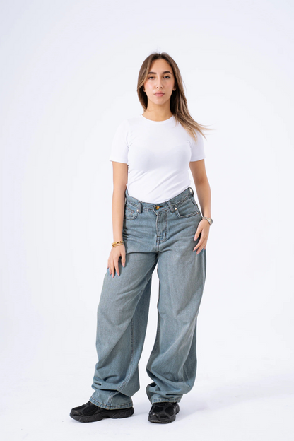 Light Blue Baggy Jeans