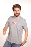 Hero Basic Grey Crew Neck T-shirt