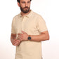 Beige Dyed Polo Shirt