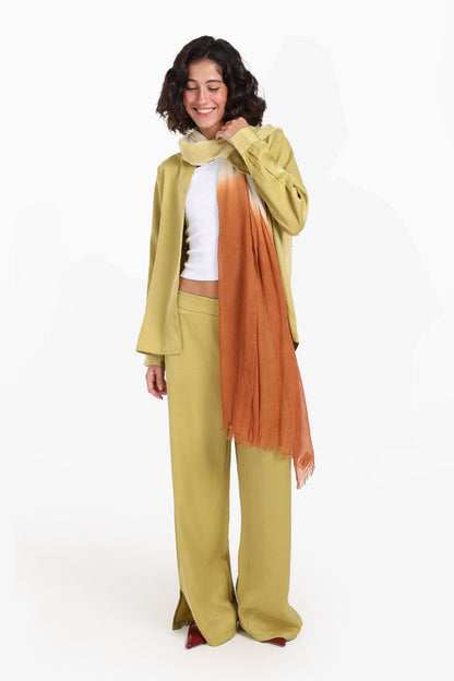 Gradient Cotton Scarf