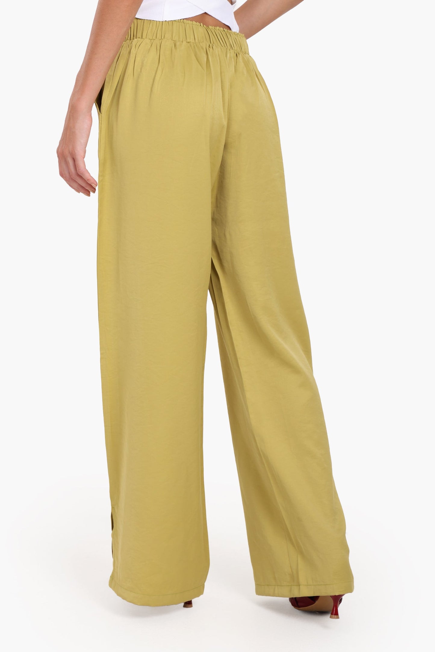 High Waist Wide-Leg Pants