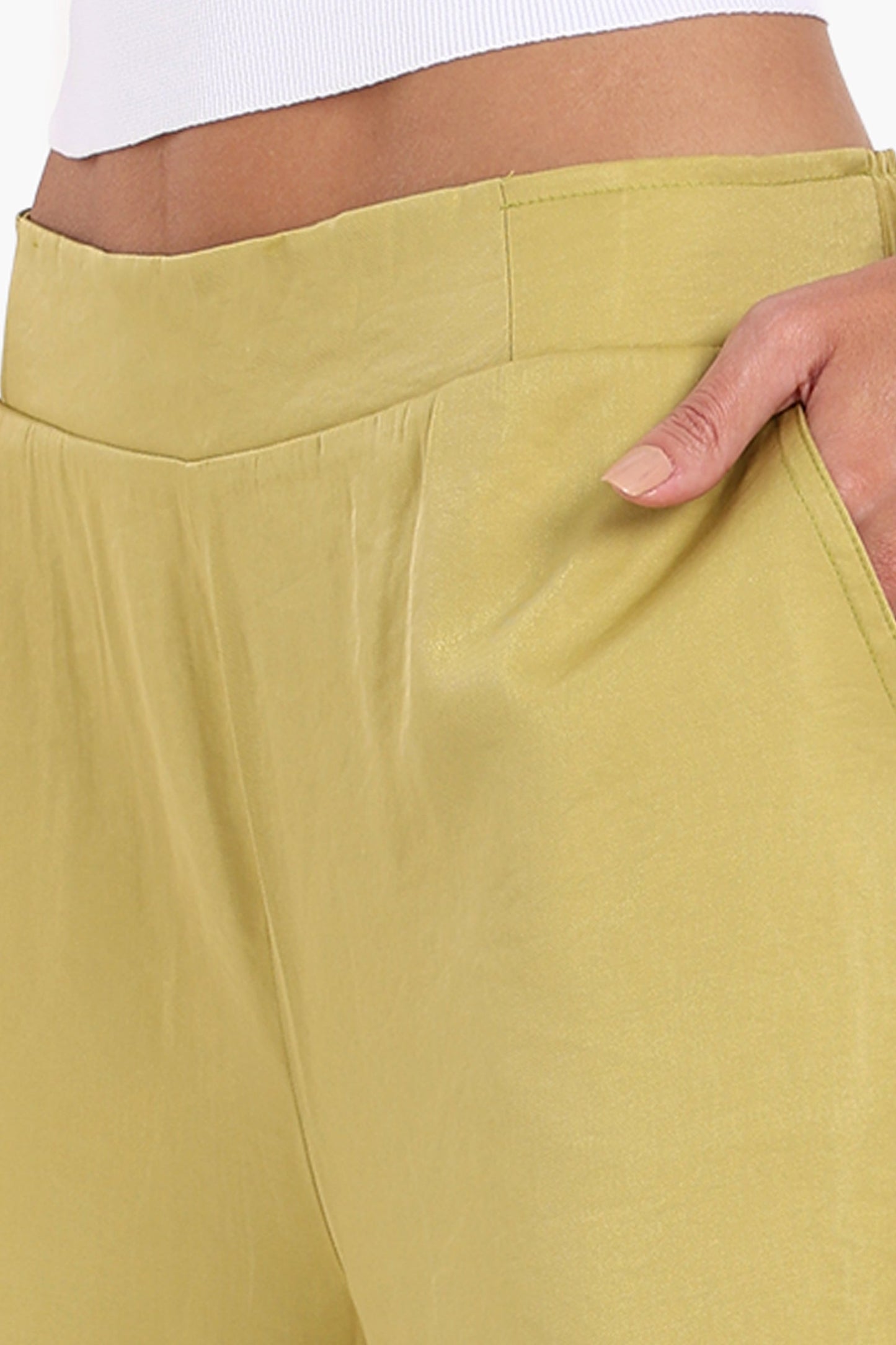 High Waist Wide-Leg Pants