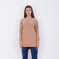 Camel Strass Batwing Pullover