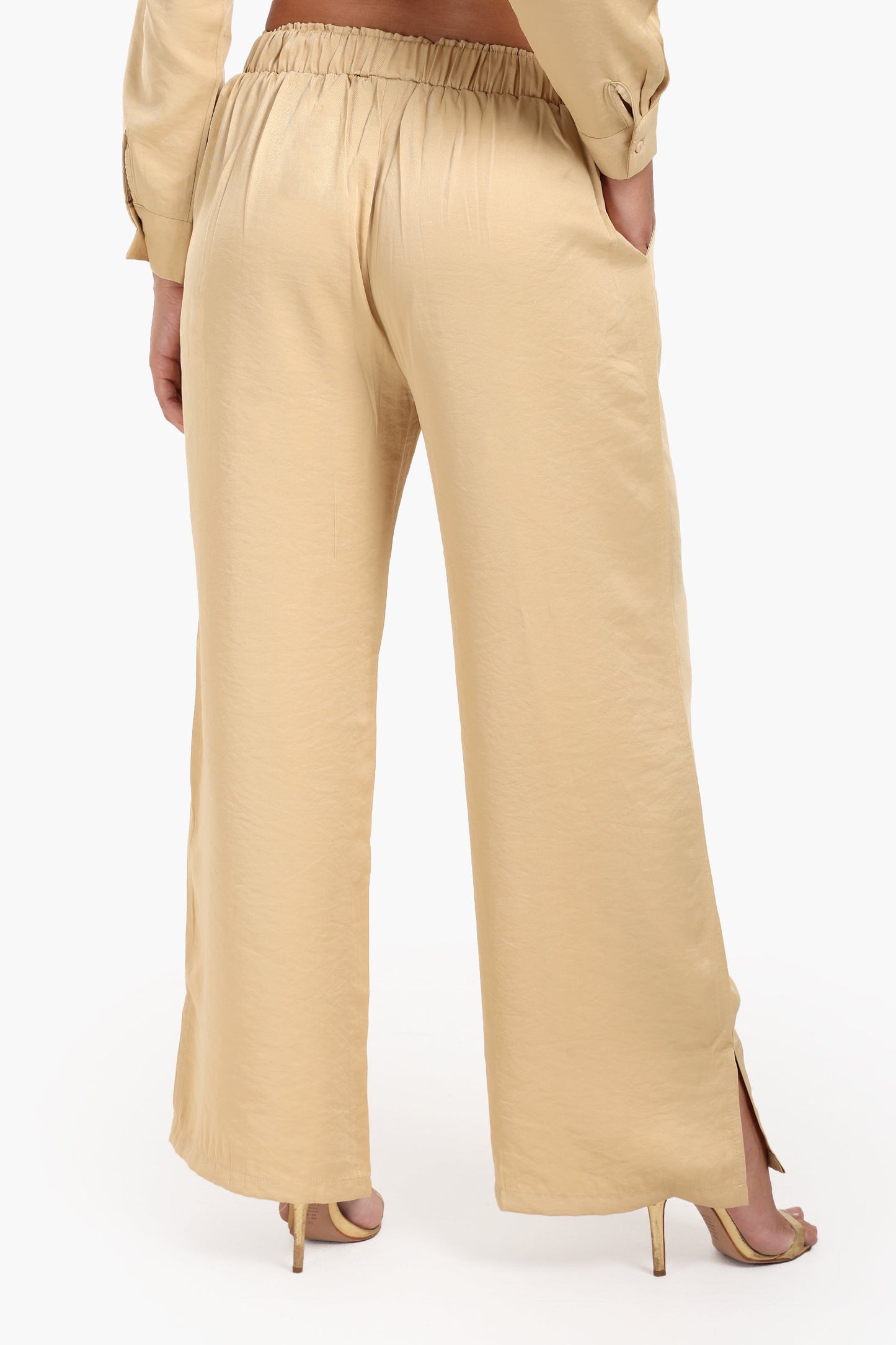 High Waist Wide-Leg Pants