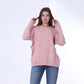 Rose Cable Knit Pullover