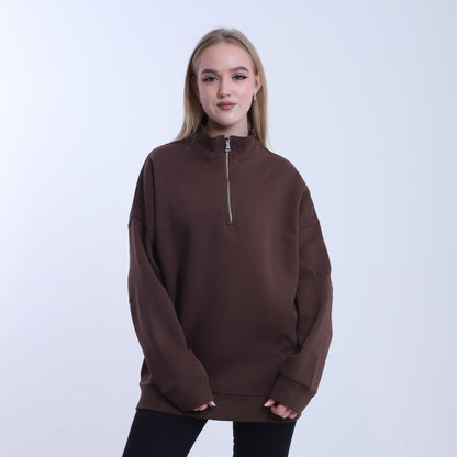 Cozy Zip Pullover