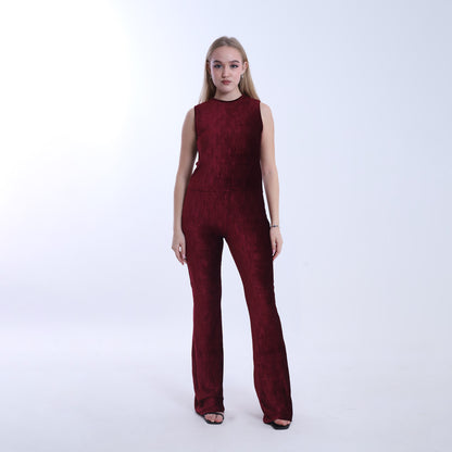 Velvet Flare Suit