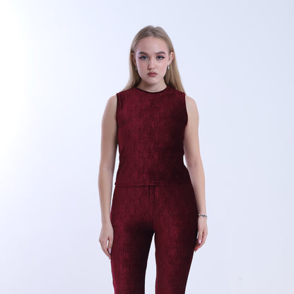 Velvet Flare Suit