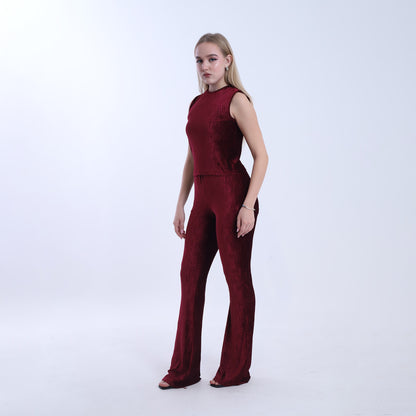 Velvet Flare Suit