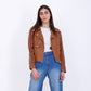 Havana Casual Leather Jacket