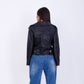 Black Casual Leather Jacket