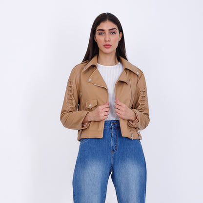 سترة جلدية كاجوال من كافش؟