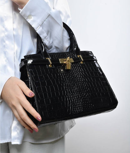 Black Verneh Lazar Handbag