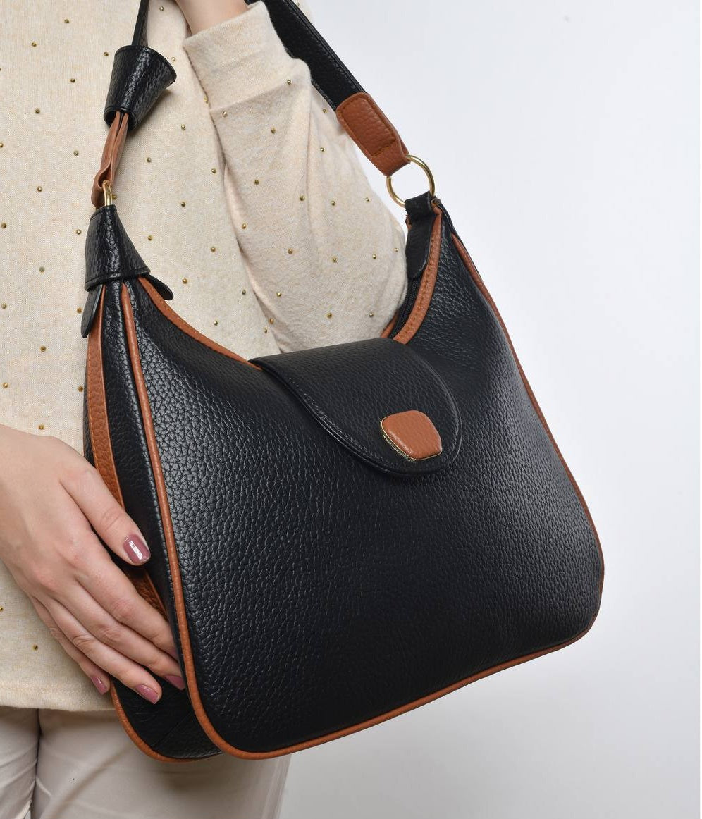Plain Shoulder Bag