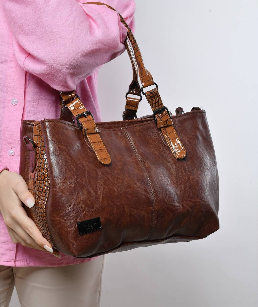 Plain Shoulder Bag