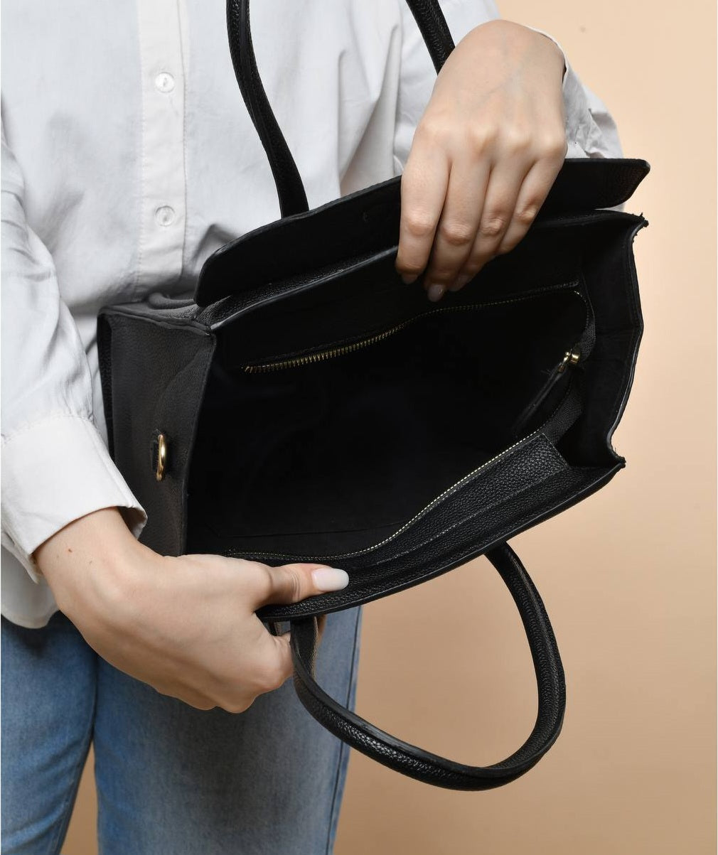 Plain Shoulder Bag