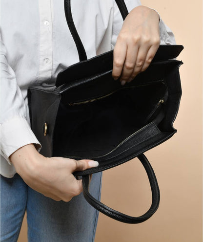 Plain Shoulder Bag