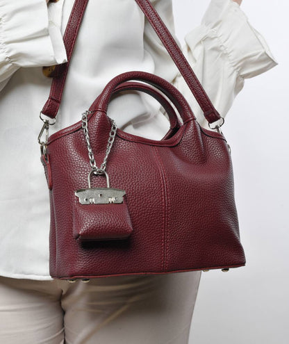 Plain Shoulder Bag