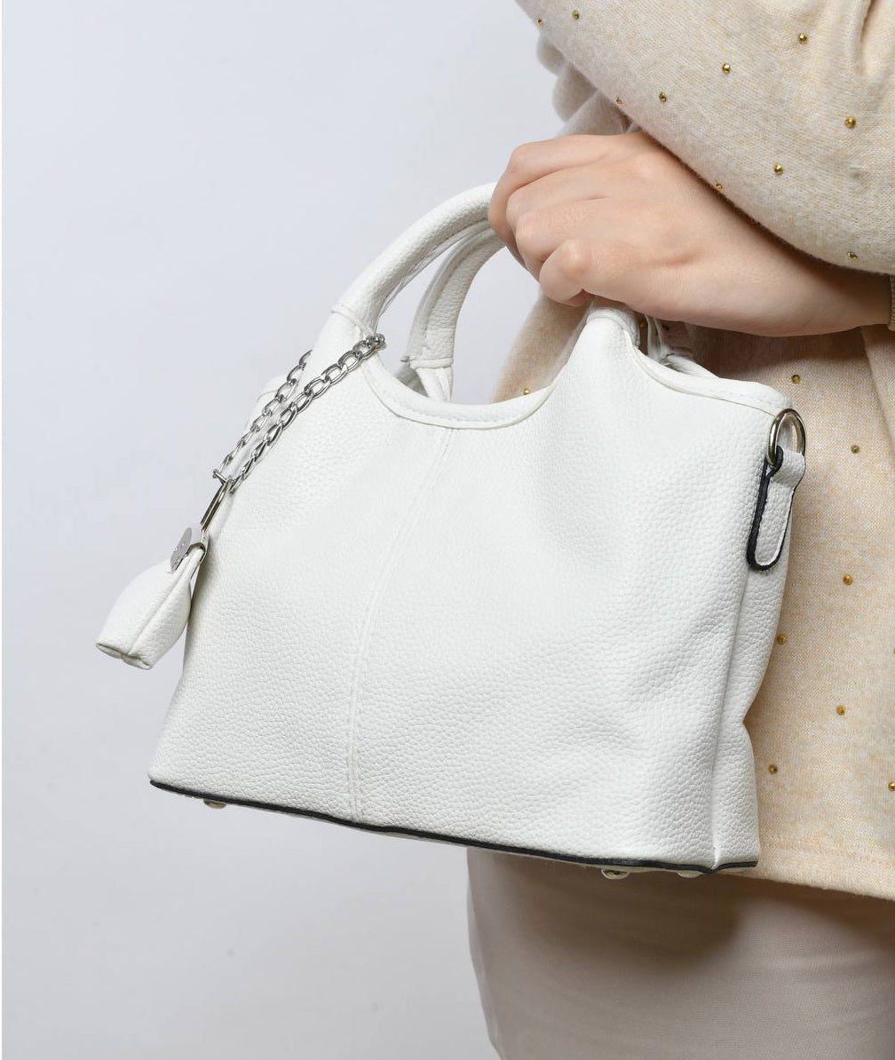 Plain Shoulder Bag