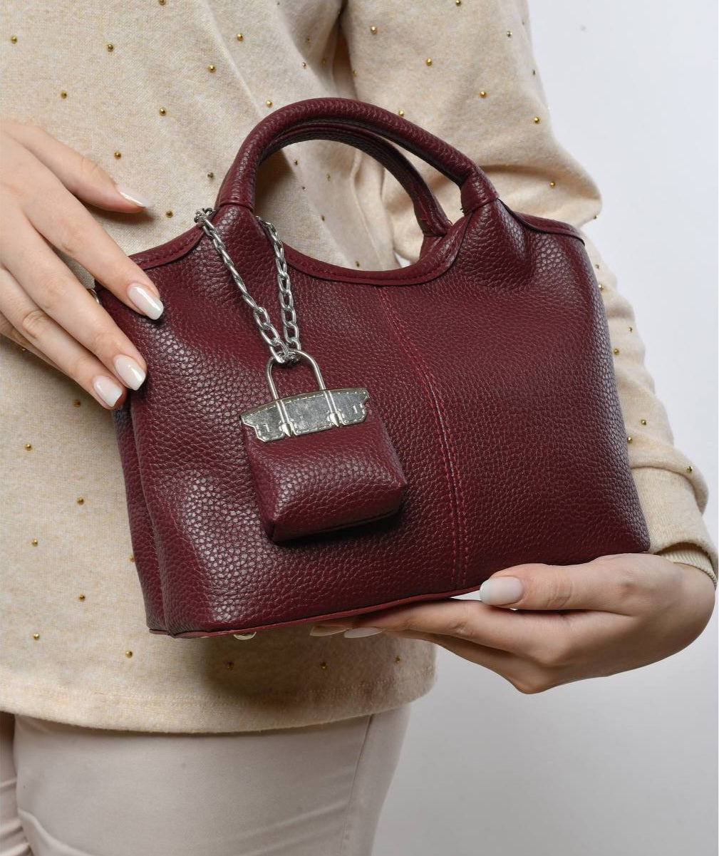 Plain Shoulder Bag