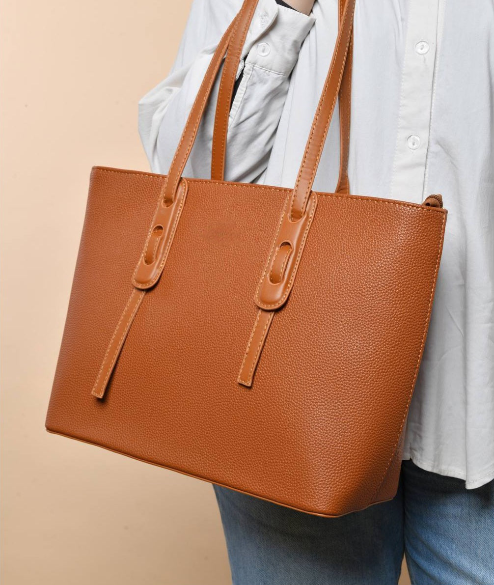 Plain Shoulder Bag