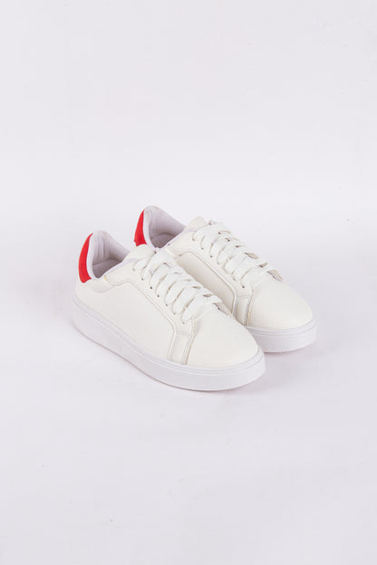 Okoye White Classic Sneakers