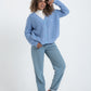 Light Blue Knitted Sweater