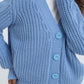 Light Blue Knitted Sweater