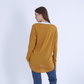 Mustard Comfy High-Low Pullover