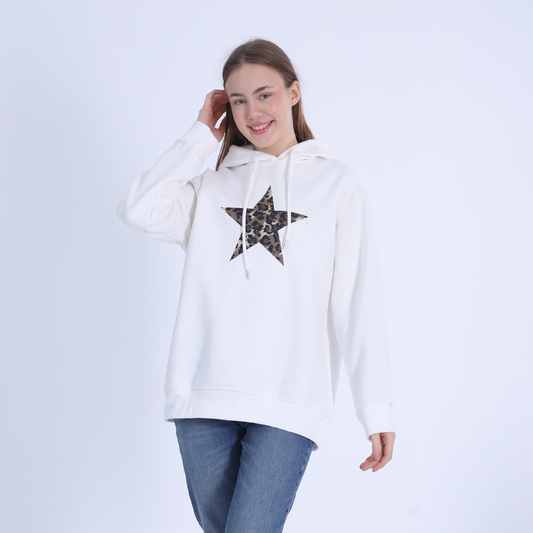 Off-White Star-Print Hoodie