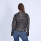 High Hip Printed Jacket