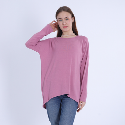 Cashmere Comfy High-Low Pullover