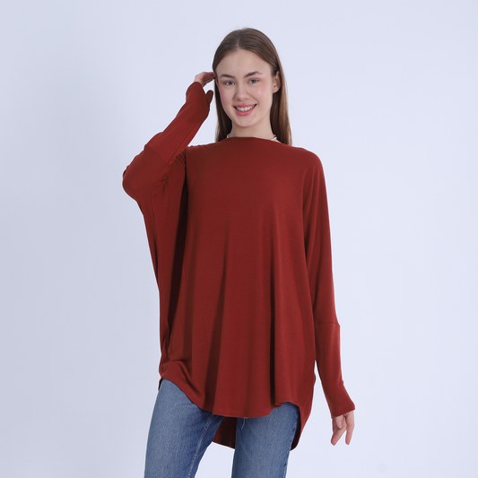 Havan Cozy Plain Pullover