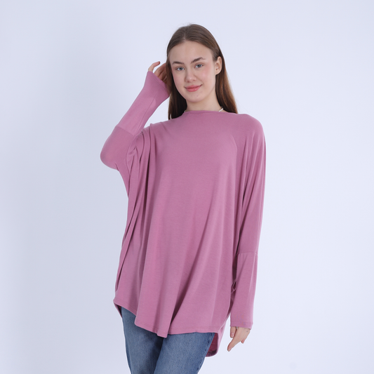 Cashmere Cozy Plain Pullover