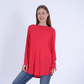 Fuchsia Cozy Plain Pullover