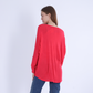 Fuchsia Cozy Plain Pullover