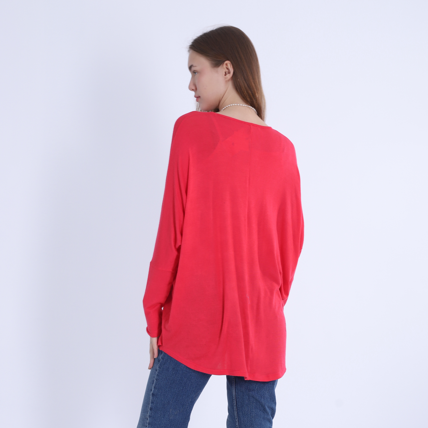 Fuchsia Cozy Plain Pullover