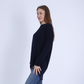 Navy Comfy High-Low Pullover