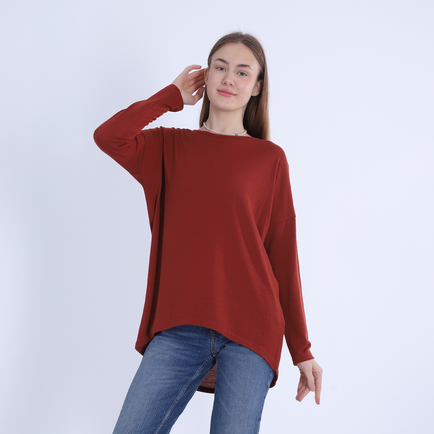 Havan Comfy High-Low Pullover