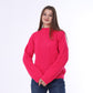 Fuchsia Half Neck Knitted Pullover