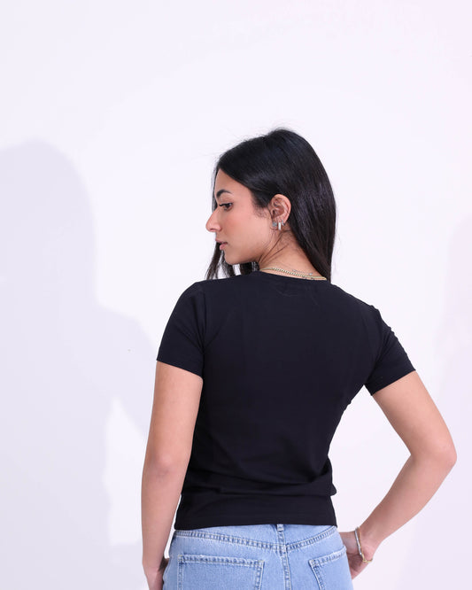 Black Basic Top