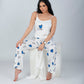 Blue Hearts Printed 2 Pieces Pajama Set