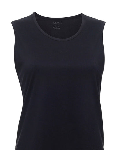 Sleeveless Crew Neck T-Shirt