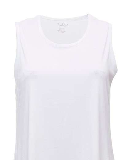 Sleeveless Crew Neck T-Shirt