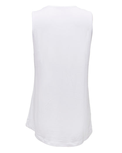 Sleeveless Crew Neck T-Shirt